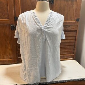 Light Blue Women's Top